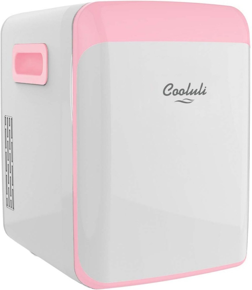 Official CPSC recall product image: Recalled Cooluli 10-Liter and 15-Liter Minifridge - pink